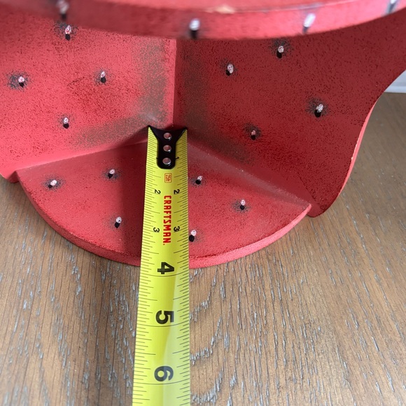 Red Strawberry Wall Shelf - Decorative Home Wall Decor Vintage - Picture 9 of 10